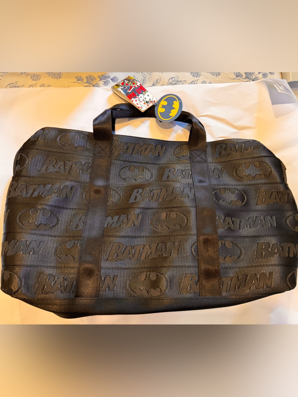 NWT Harvey’s Seatbelt Briefcase Dark Knight Batman